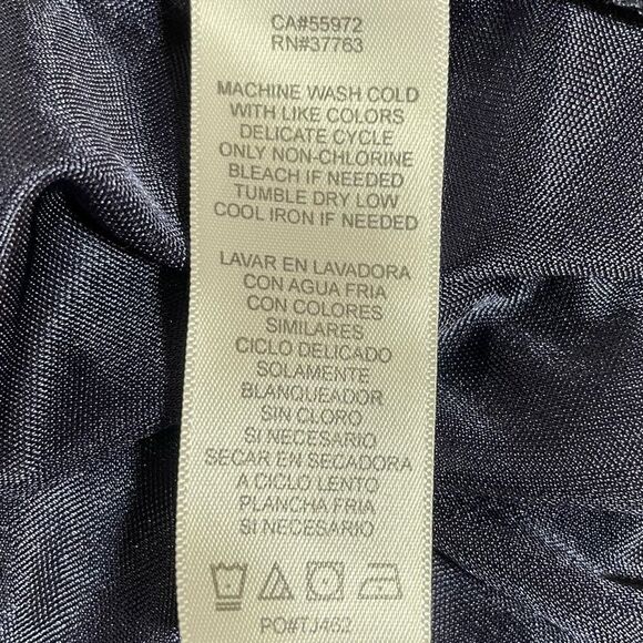 Laundry Shelli Segal Twisted Cinched bust geometric halter Dress Size 6 - Picture 12 of 12